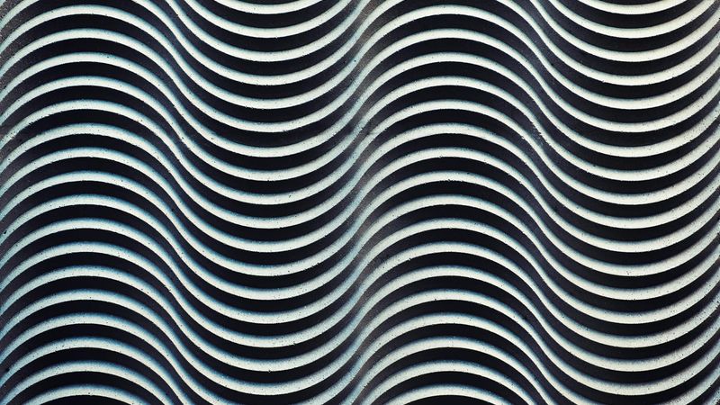 Abstract representation of calm rhythm